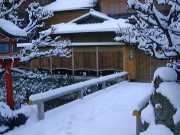 雪の祇園